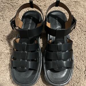 French Connection lug sandal